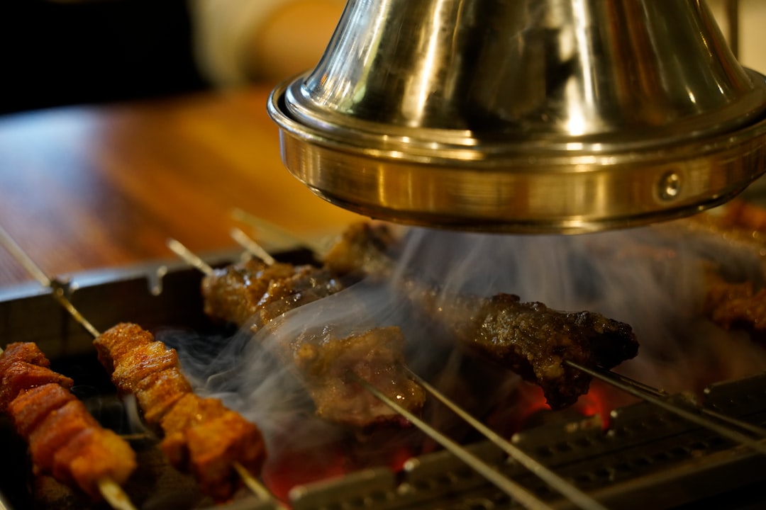 Lamsvlees op de grill