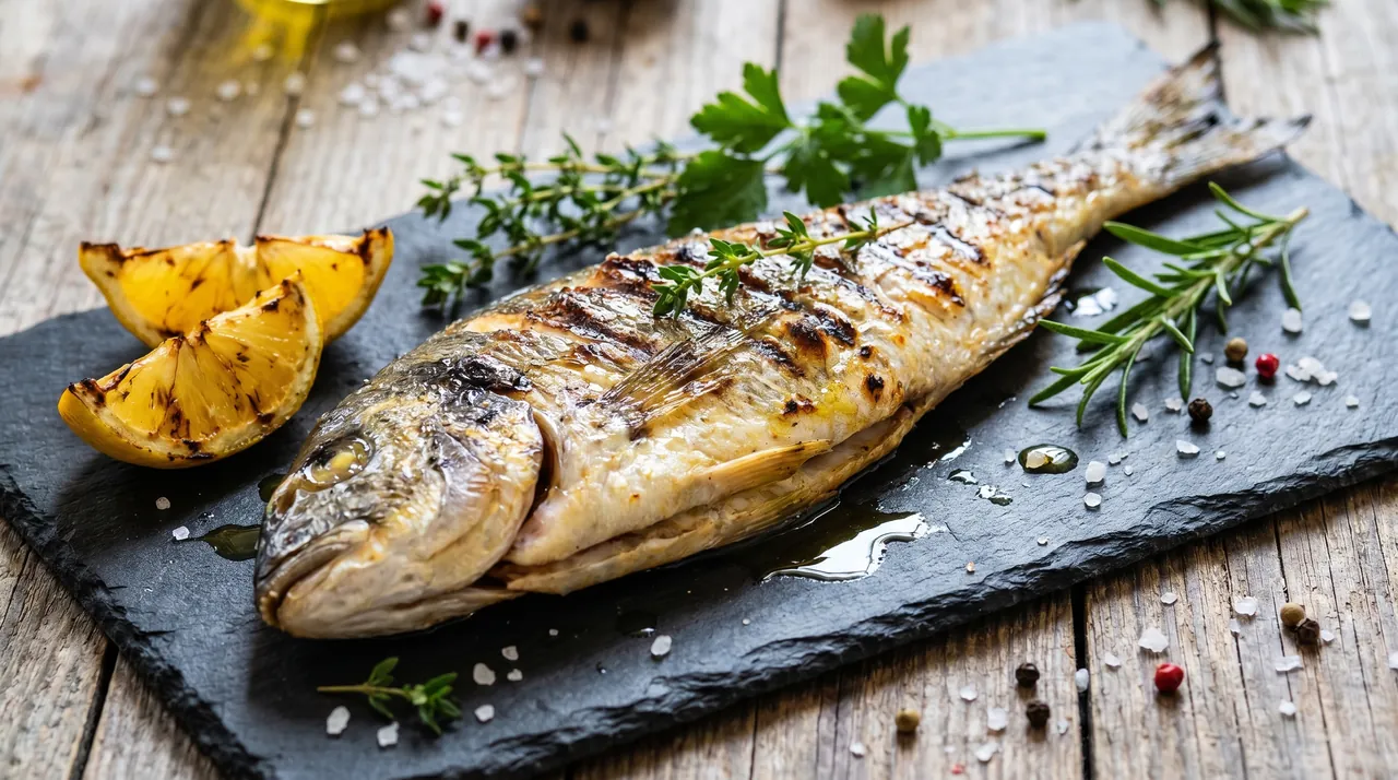 Gegrilde Dorade met Kruiden