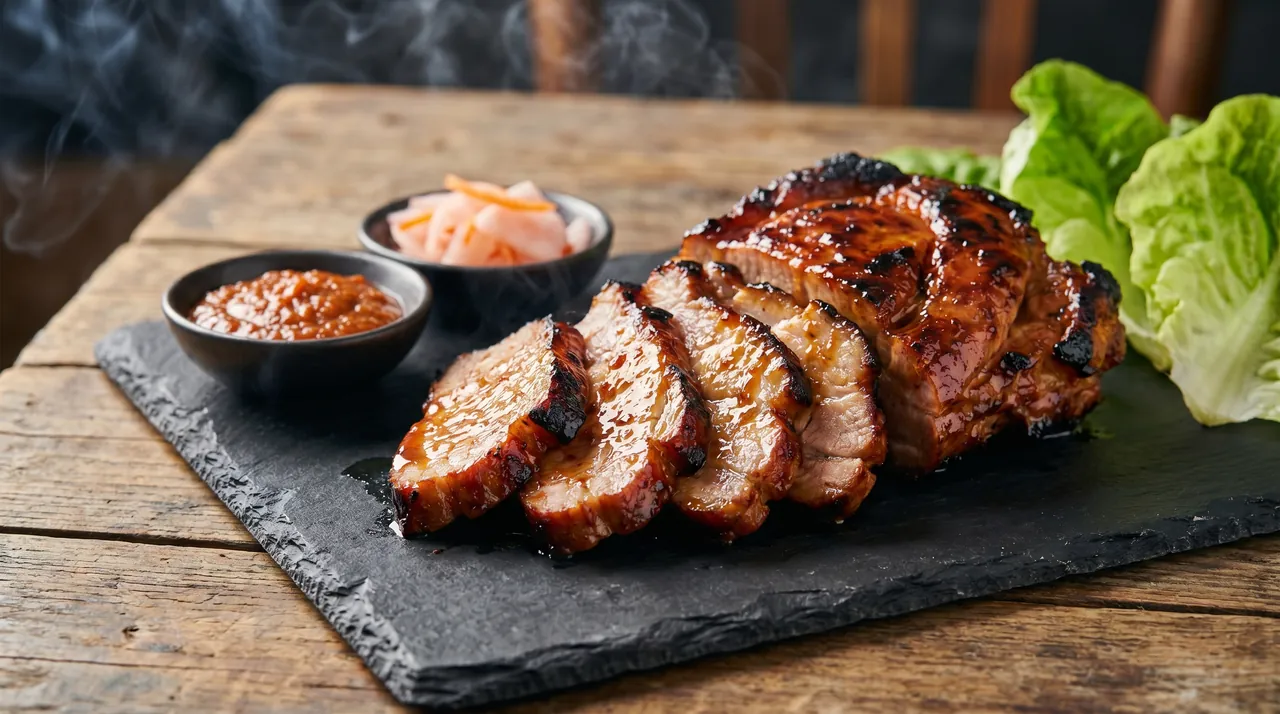 Koreaanse BBQ Pork Shoulder