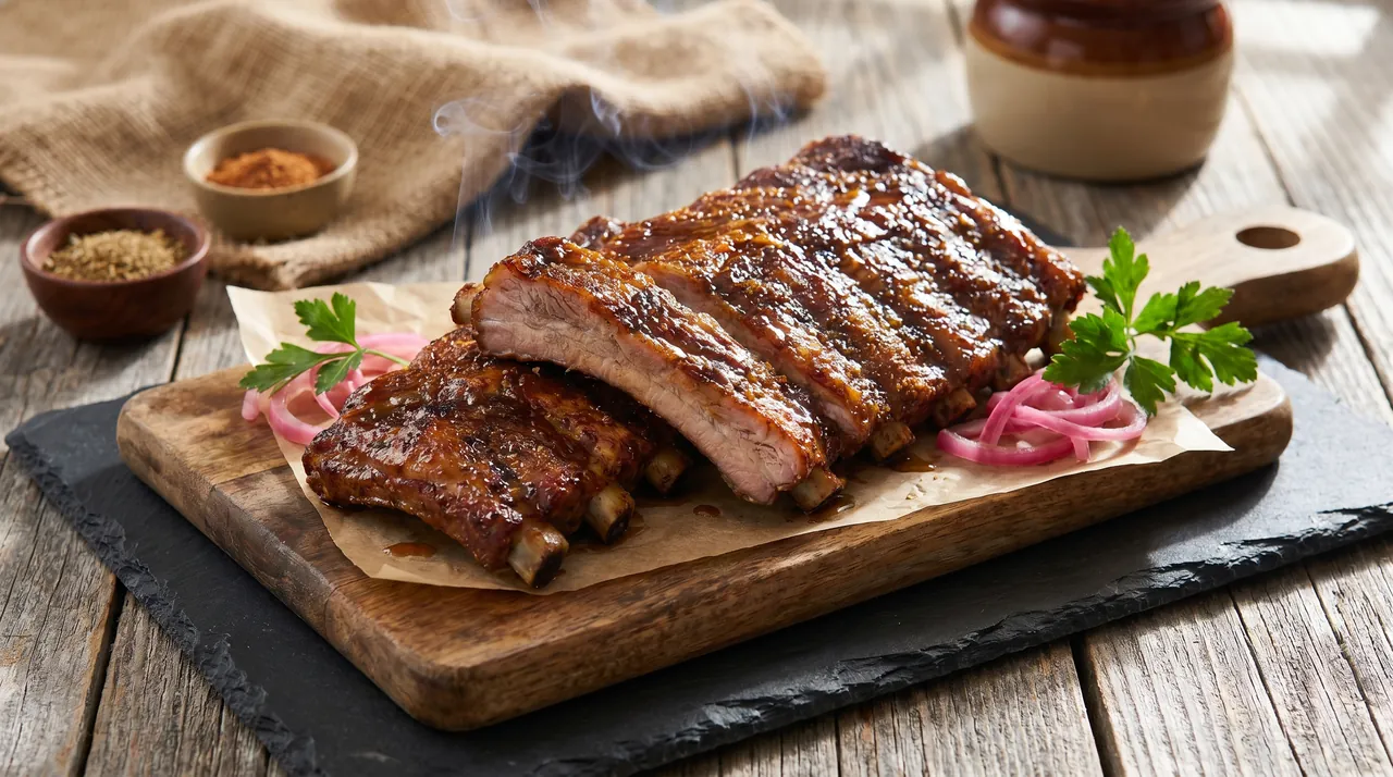 Memphis Dry Rub Spare Ribs
