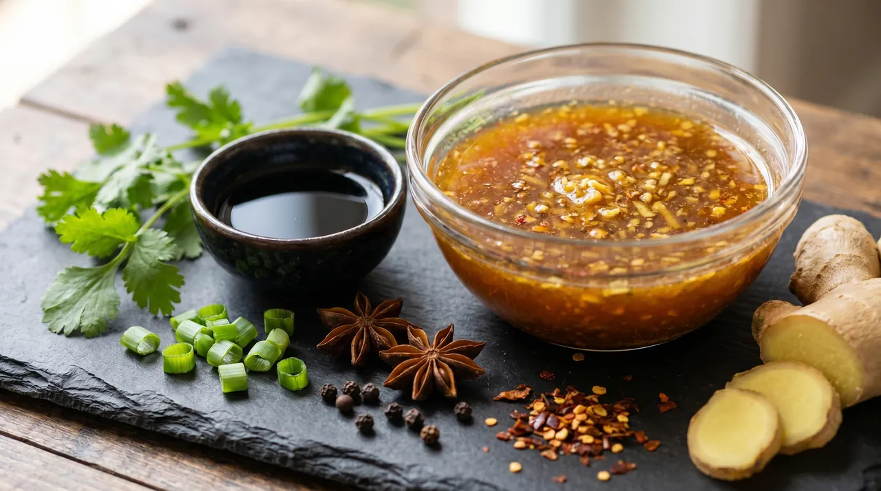 Sojasaus Gember Marinade